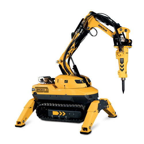 Remote-controlled demolition robot BROKK 120DII