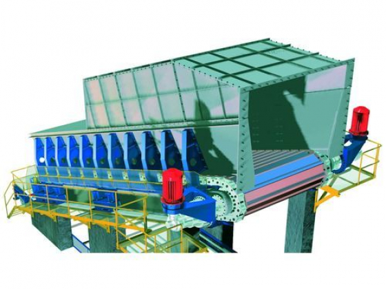 Apron feeder 