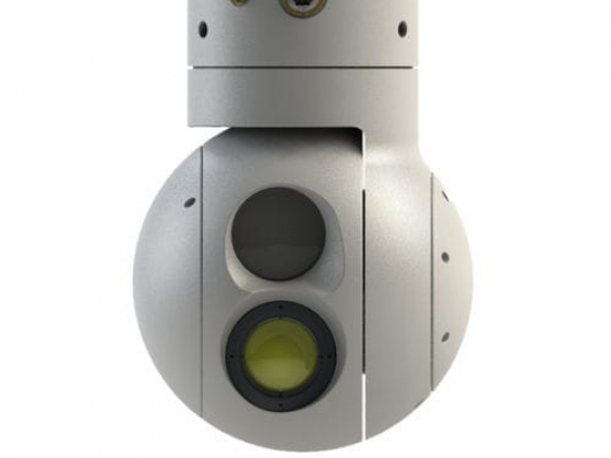 2-axis gyro-stabilized turret Temis XL14HD